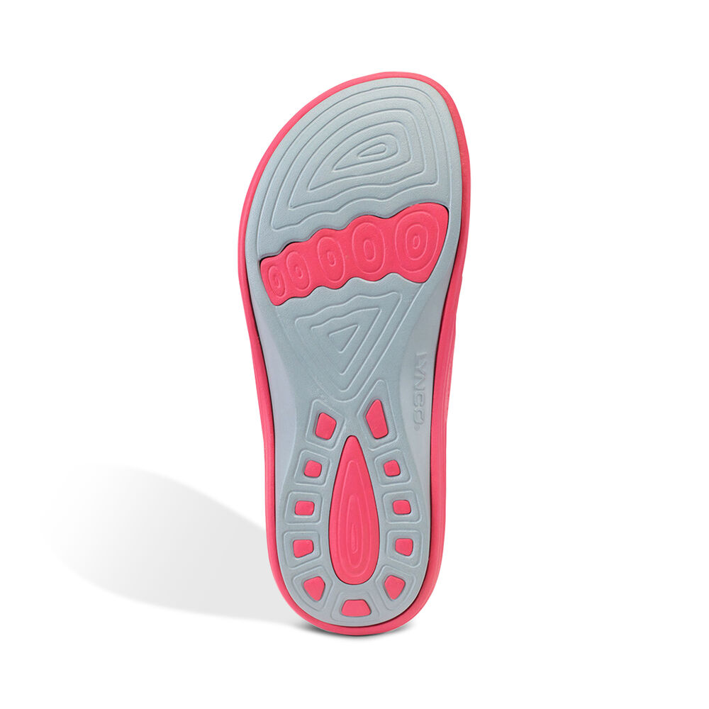 Aetrex Women's Maui Flip Flops - Watermelon | USA ZJHZQIB